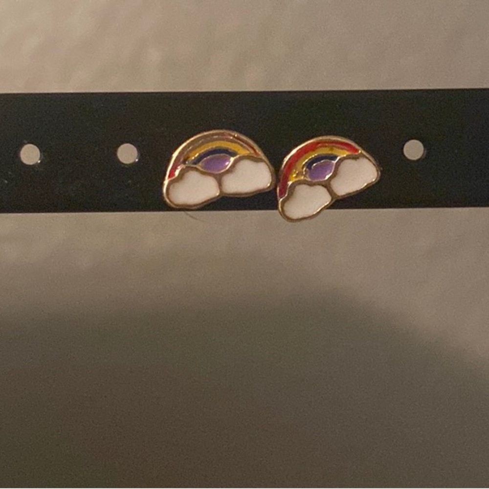 Rainbow Earring Studs